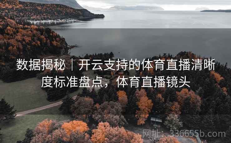 数据揭秘｜开云支持的体育直播清晰度标准盘点，体育直播镜头