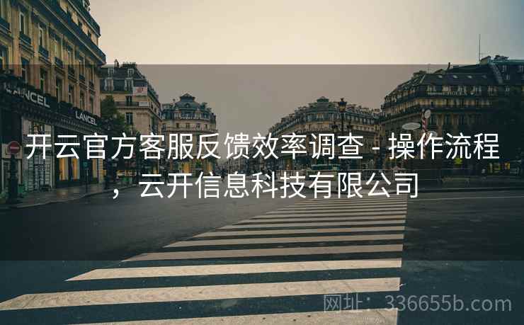 开云官方客服反馈效率调查 - 操作流程，云开信息科技有限公司