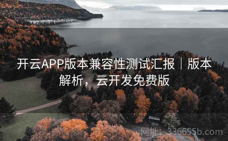 开云APP版本兼容性测试汇报｜版本解析，云开发免费版