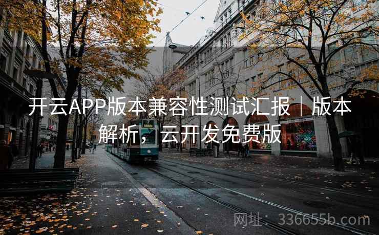 开云APP版本兼容性测试汇报｜版本解析，云开发免费版