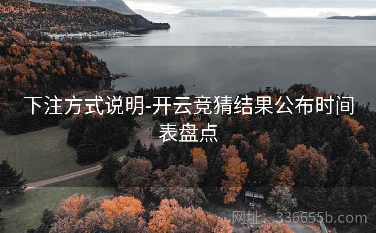 下注方式说明-开云竞猜结果公布时间表盘点