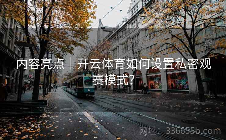 内容亮点｜开云体育如何设置私密观赛模式？